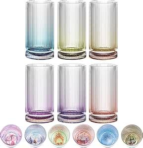 Straight Sided Drinking Glasses