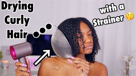 Strainer Hack For Curls