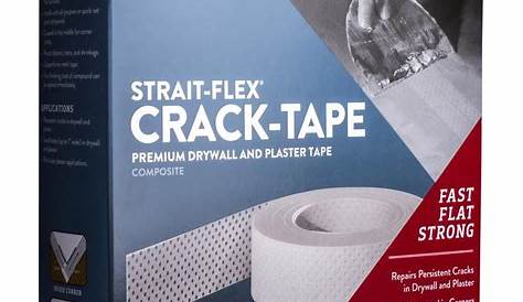 Crack Tape Composite Tape 100 Roll By Strait Flex Amazon Co Uk