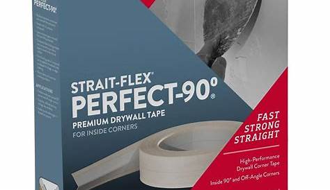 StraitFlex 2 in. x 100 ft. Perfect 90 Drywall Joint Tape