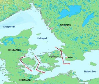 strait between sweden and germany