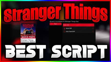 Cool Stranger Things Immersive Watch Party Script Updated