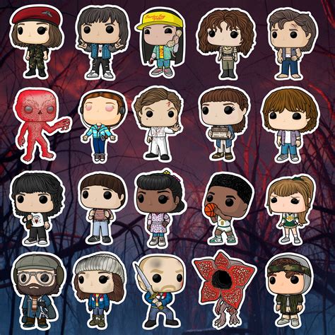 Stranger Things Stickers