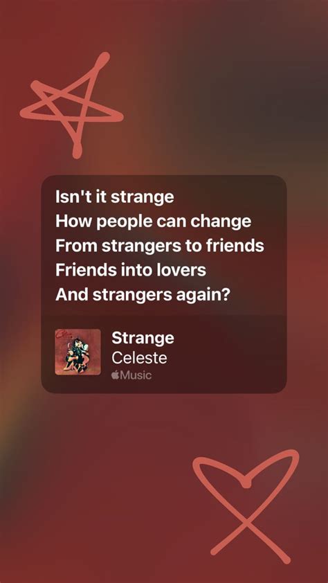 From strangers to lovers and now we are lovers back to total strangers