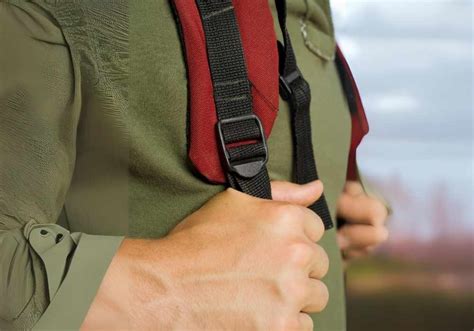 Strap Back On Backpack