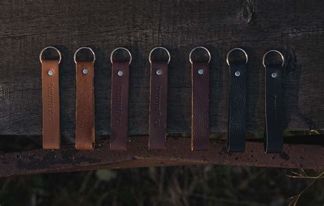 Strap Leather Keychain