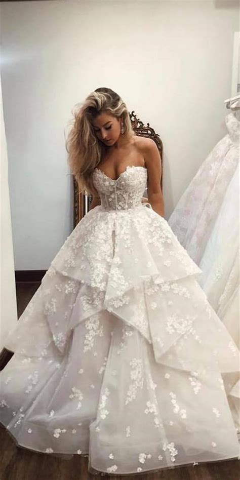 30+ Strapless Princess Wedding Dresses
