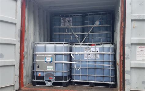 Strapping In Container