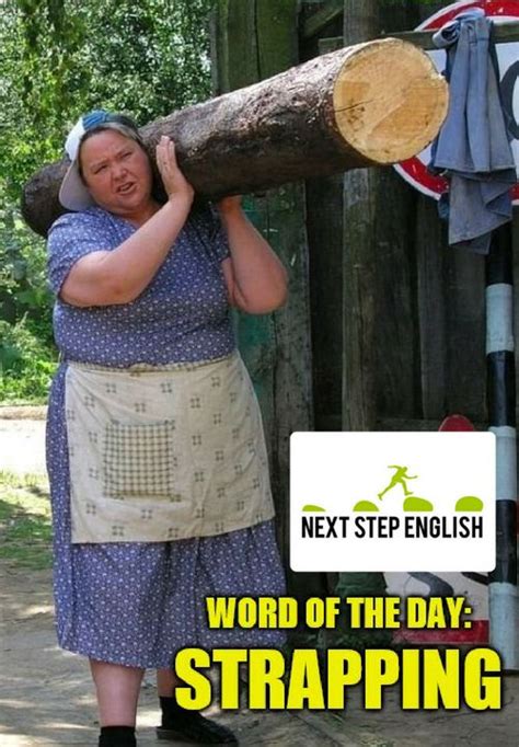 Strapping Voice Meaning