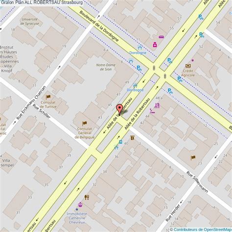 Foret Image Foret De La Robertsau Strasbourg Plan