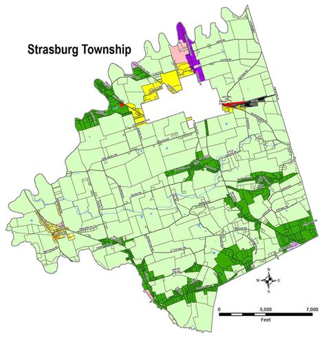 strasburg township pa zoning map