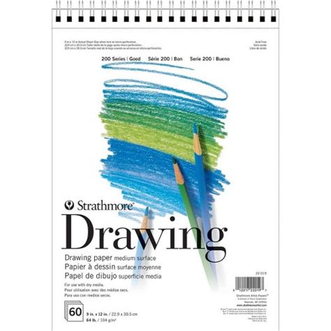 Strathmore 9x12 Spiral Drawing Paper Pad 60ct in 2020