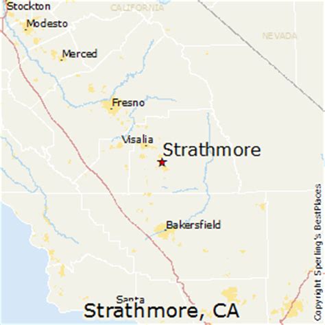 Strathmore Ca Population