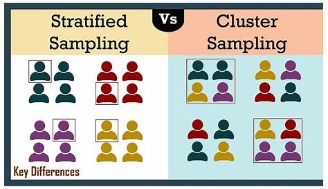 Stratified Sampling Vs Cluster Sampling Examples Probability Social