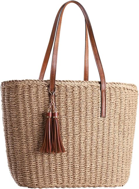 Straw Bag Tote Amazon