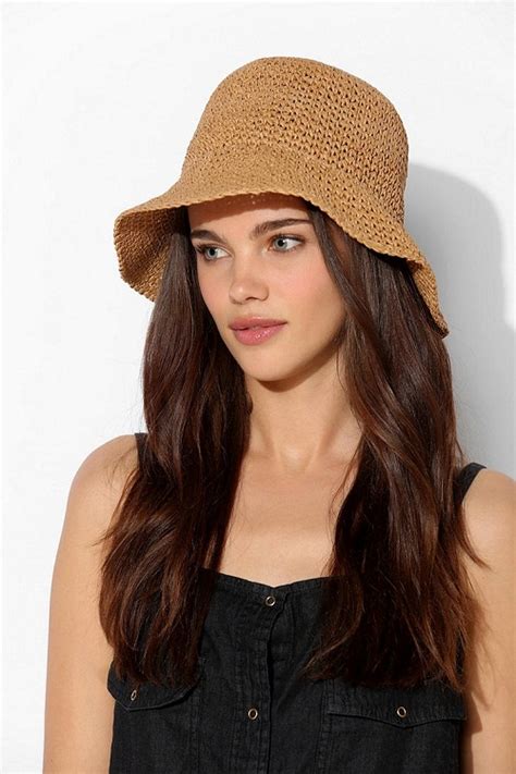 Straw Bucket Hat Golf