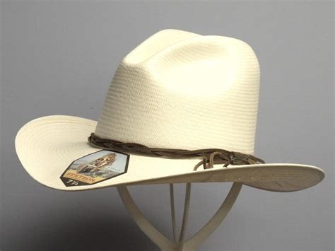 straw cowboy hat 6 7/8