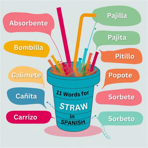 Straw In Spanish Wordreference