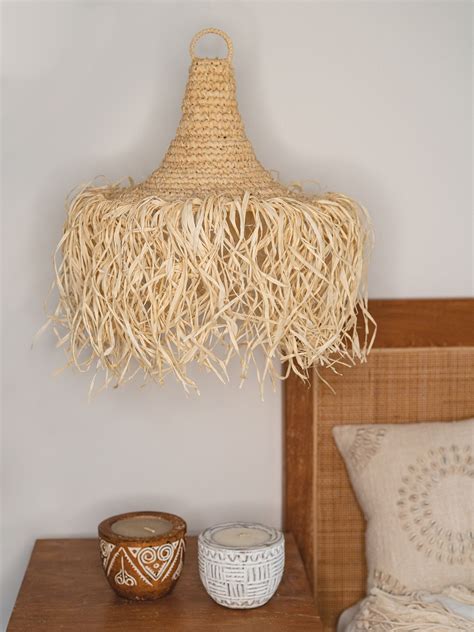 Straw Lampshade