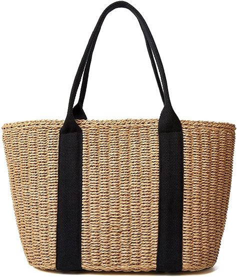 straw tote beach handbags