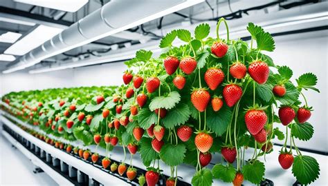 Strawberries Grown Hydroponically