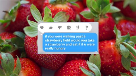 Strawberries Question Tiktok