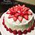strawberry and cream cake decorating ideas