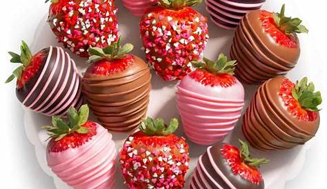 Strawberry Covered Chocolate Valentine's Day Strawberries Eat Luxuries