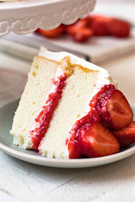 Strawberry Filled White Cake: A Sweet Delight For Your Taste Buds