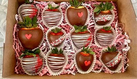 Strawberry For Valentine's Day Delivery Chocolate Covered 1800Baskets