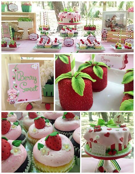 Strawberry Shortcake Birthday Party Ideas