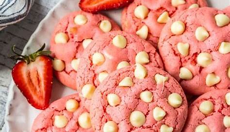 Strawberry Valentine's Day Cookies Fun Chocolate Heart For Sweet2019