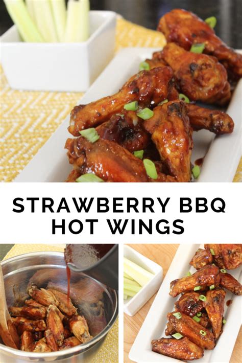 Strawberry Bbq Wings