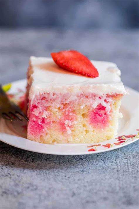strawberry cake recipe from scratch delish