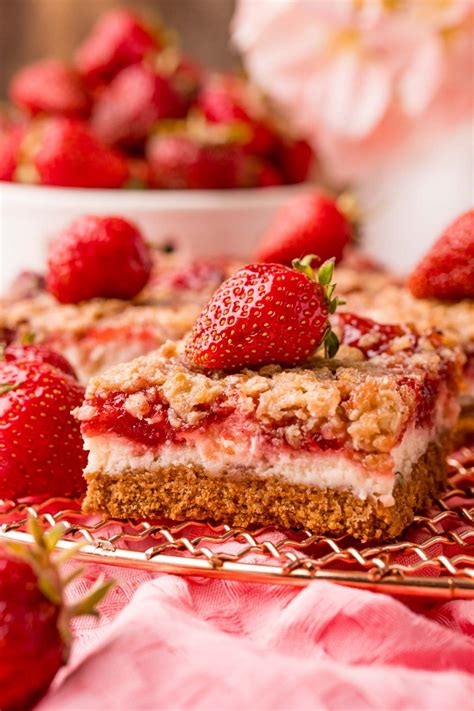 strawberry cheesecake bars recipe 9 x 13