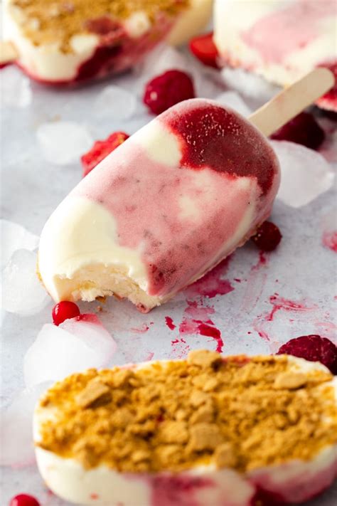 Strawberry Cheesecake Ice Cream Bar