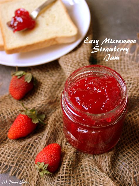Strawberry Jam Microwave