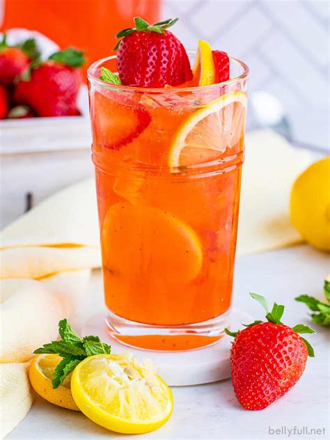 strawberry lemonade recipe fresh lemons
