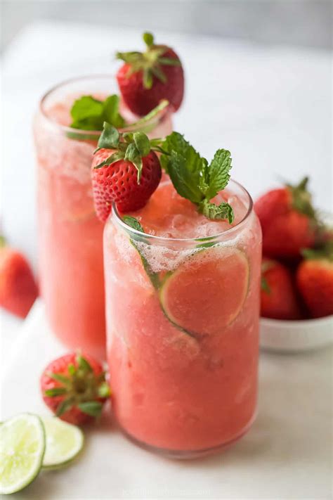 Strawberry Lime Juice