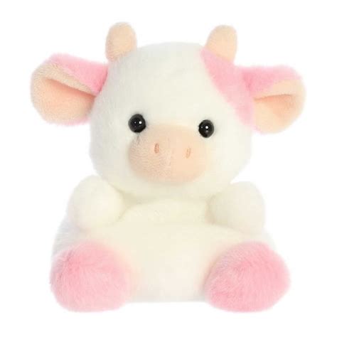 strawberry milk cow plush