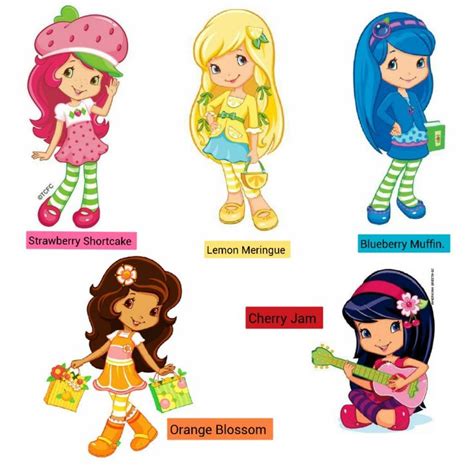 strawberry shortcake character list