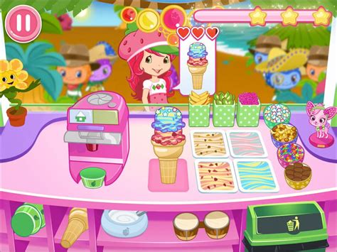 strawberry shortcake ice cream game