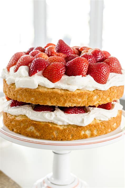strawberry shortcake recipe cake