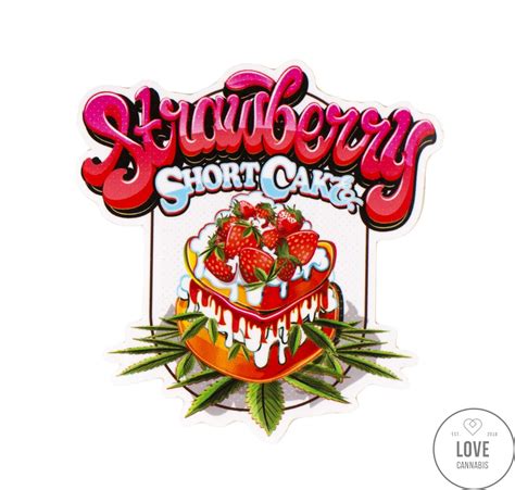 strawberry shortcake strain logo