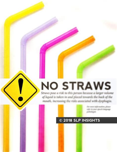Straws Dysphagia