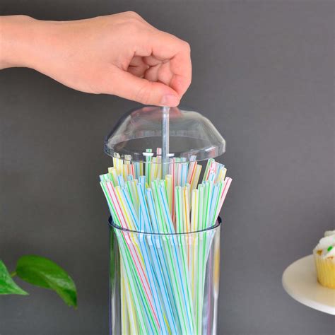 Straws In Container