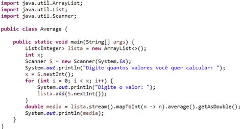 Stream Java Average