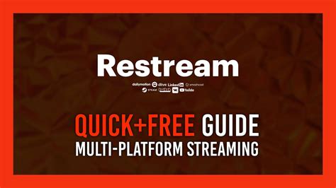 stream to multiple platform free