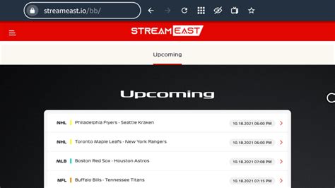 StreamEast Link Exposed Find the Best Alternative Now
