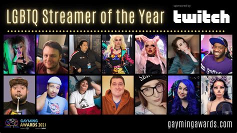 streamer of the year voting